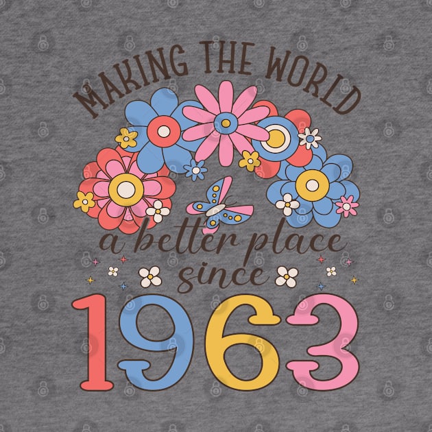 Birthday Making the world better place since 1963 by IngeniousMerch